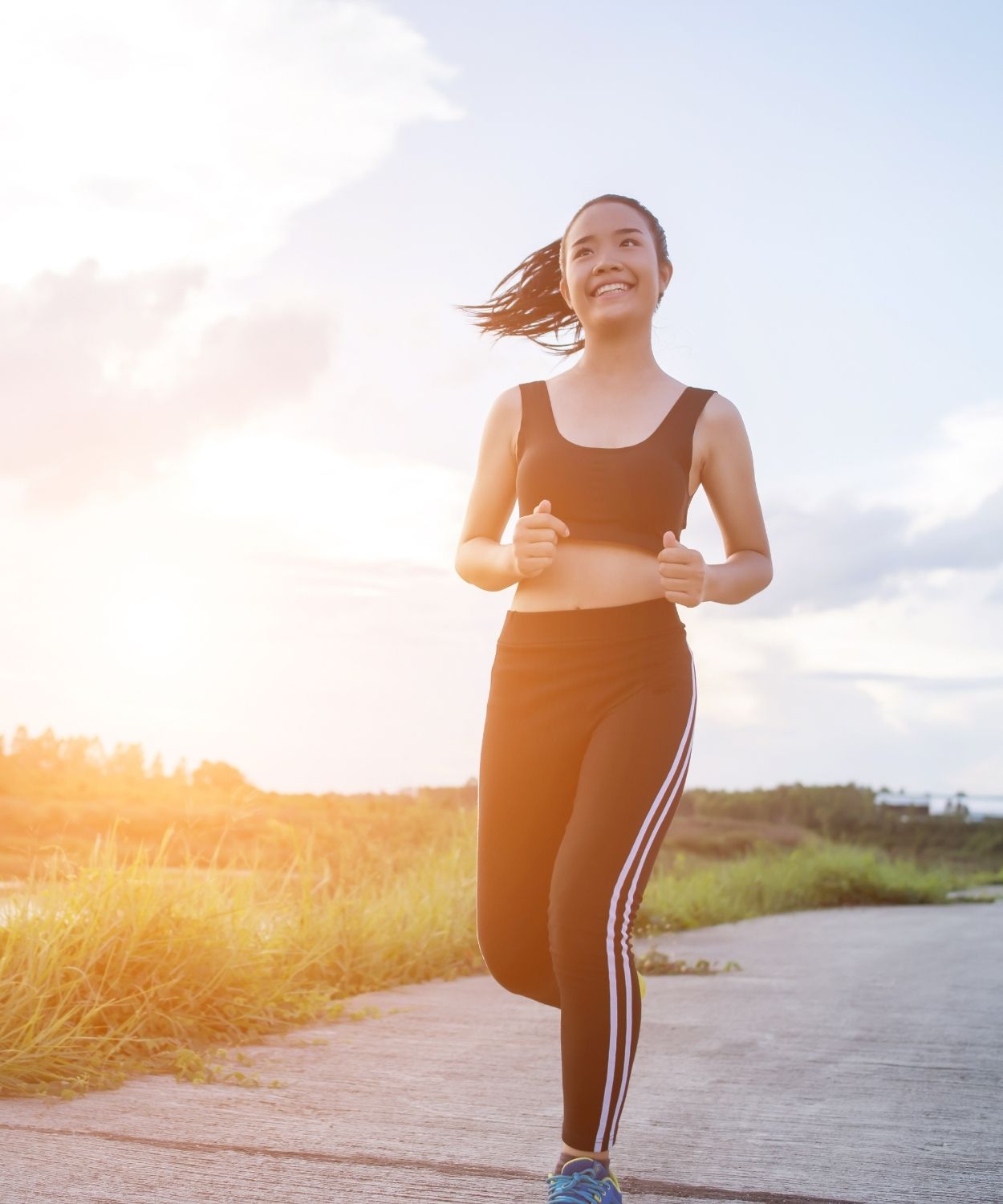 happy runner image